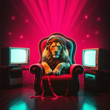 Обложка трека Лев и его игры (v.2)