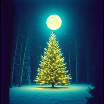 Обложка трека Ёлочка (v.4)