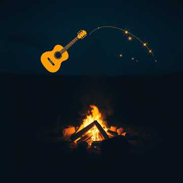 Обложка трека Мы сидим у костра