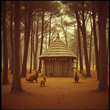 Обложка трека Веселая Избушка на курьих ножках