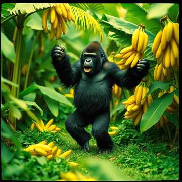 Обложка трека Горилла на прогулке