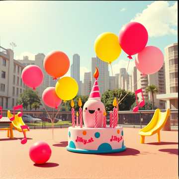 Обложка трека День рождения Веры (v.5)