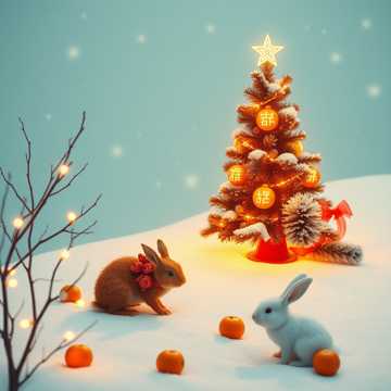 Обложка трека Новогодняя песенка для настроения (v.3)