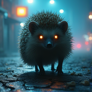 Обложка трека ежик