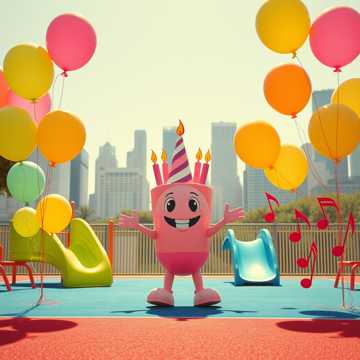 Обложка трека День рождения Веры (v.6)