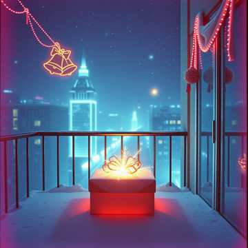 Обложка трека Новый год 2026 (v.4)