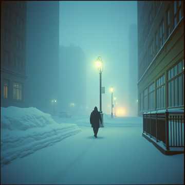 Обложка трека Падает снег (v.2)