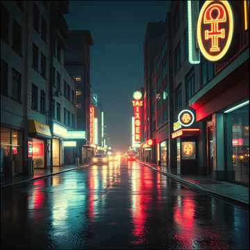 Обложка трека Neon Rain Memoirs (v.2)