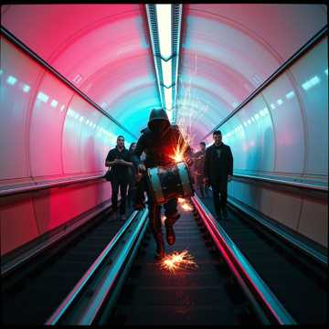 Обложка трека Метрошники в ударе