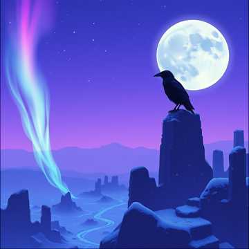 Обложка трека ворон (v.2)