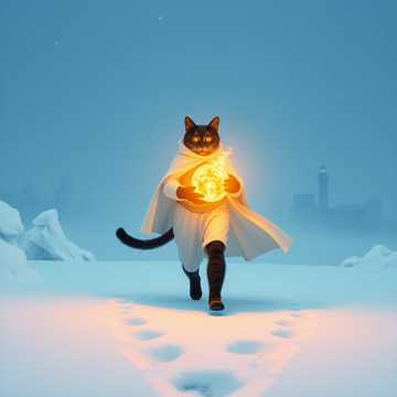 Обложка трека Тайсон Скала: Кот-человек (v.4)