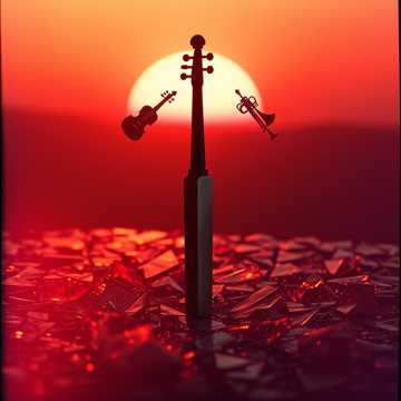 Обложка трека Аллый рассвет (v.3)