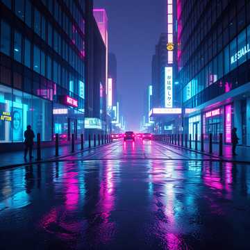 Обложка трека Город после полуночи