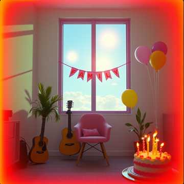 Обложка трека День рожденья Вики и Матвея (v.2)