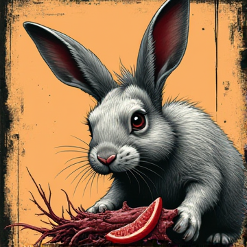 Обложка трека Вася ест зайчиков (v.2)