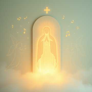 Обложка трека Тя́, Ма́терь Бо́жию, хва́лим (v.2)