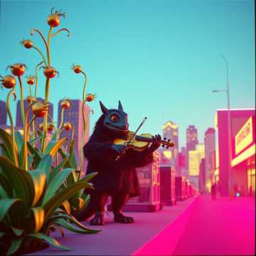 Обложка трека СКРИПА́Ч НЕ НУ́ЖЕН (High-Energy Ska-Folk 2026 / Duel Edition)