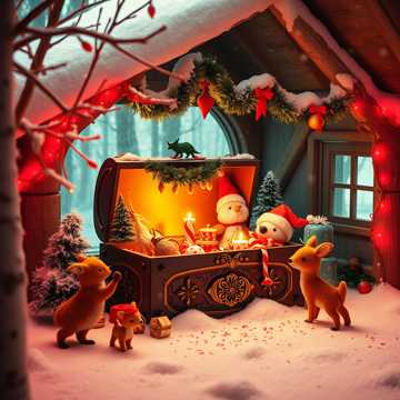 Обложка трека Новогодние игрушки (v.4)