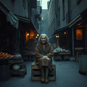 Обложка трека Старик на базаре жену продавал»