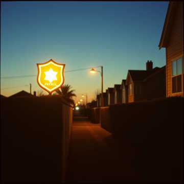 Обложка трека Участковый (v.3)